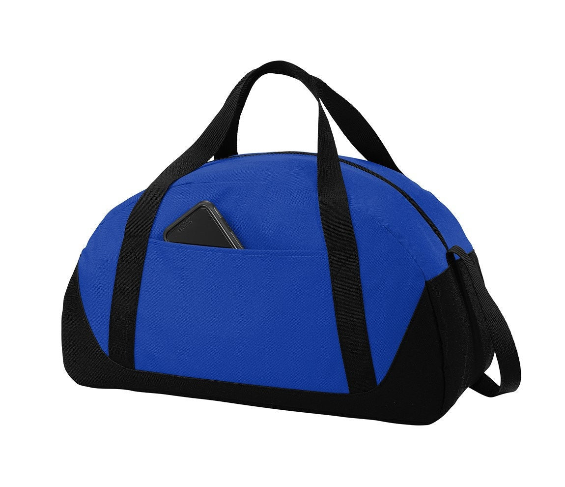 Personalized Kids Football Duffel Bag, Duffle Gym Bag, School PE Bag, Canvas, Embroidered Name, Sports Duffel, School Gift, Student Gift