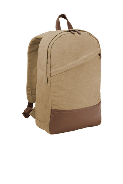 Personalized Backpack, Earthworm Design, Mens Backpack, School, Student Gift, College Gift, Custom Backpack, Embroidered Name, Khaki, Grey