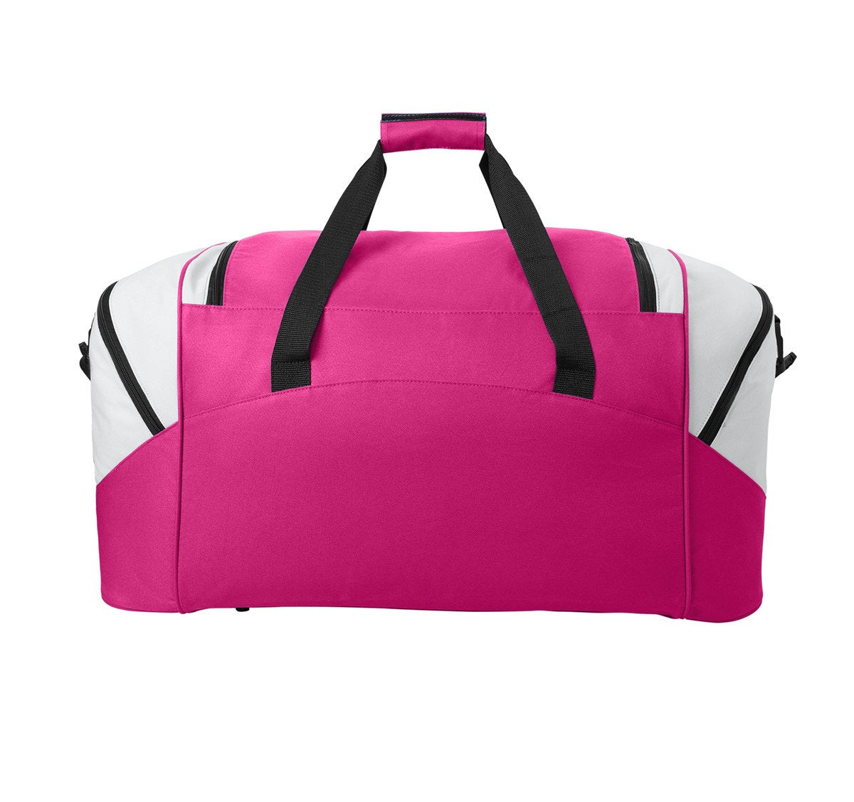 Personalized Womens Large Pink Duffel Bag, Duffle Gym Bag, School PE, Quality Bag, Workout, Sports, Athlete Gift, Embroidered Name or Text
