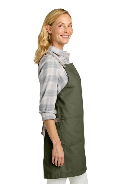 Personalized Crossback Apron Heavy Cotton Twill Bib, Large Pockets, Custom Womens Apron, Kitchen Baking, Crafts