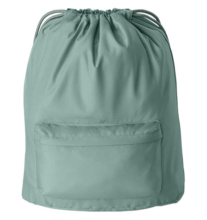 Monogrammed Cinch Pack, Embroidered Glitter Applique, Pastel Drawstring Gym School PE Pool Backpack, Diamond Fabric, Custom Name, Bridesmaid