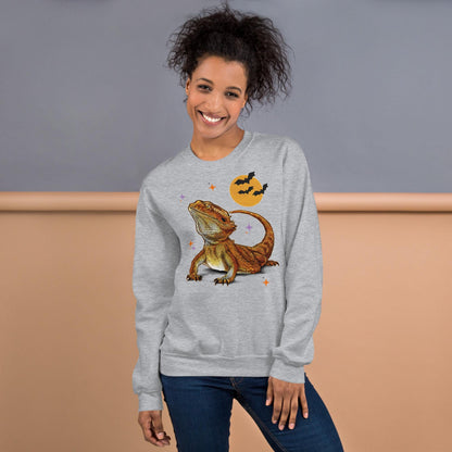 Bearded Dragon Halloween Sweatshirt, Dragon Mom Gift, Bearded Dragon Sweater, Reptile Mom Shirt, Bearded Dragon Gift, Beardie Sweats