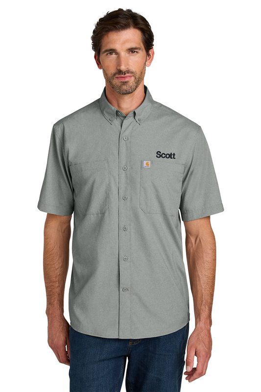 Personalized Carhartt Force® Sun Defender™ Short Sleeve Shirt , Marine, Boat CECT107107