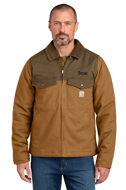 Personalized Carhartt® Montana Rugged Flex® Duck Jacket CECT106432