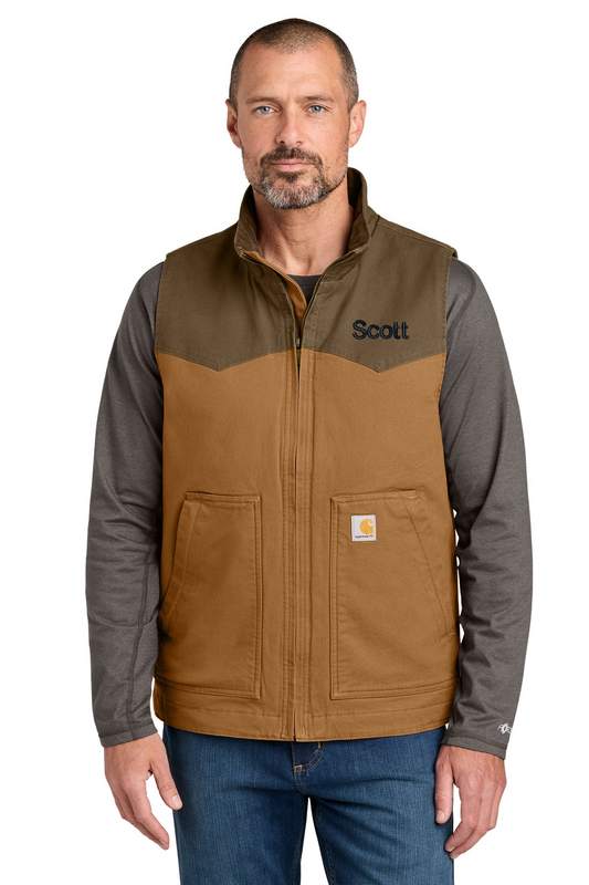 Personalized Carhartt® Vest Montana Rugged Flex® Duck Vest CECT106433