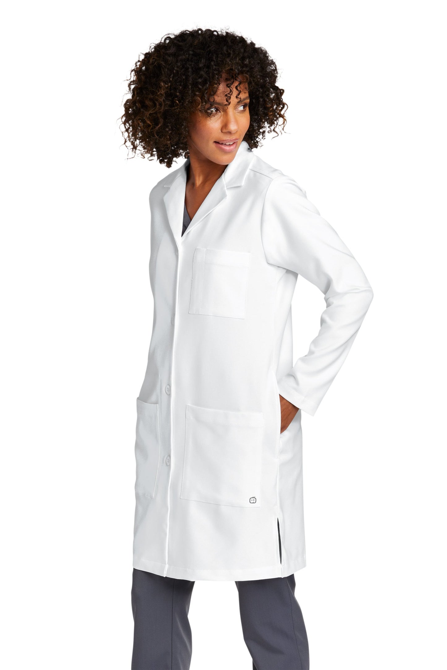 Personalized Registered Nurse Lab Coat with Custom Embroidered Text or Name and RN Design, Doctor, Nurse, Jacket, Medical Apparel