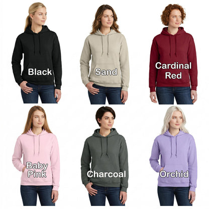 Christmas Hoodie, Sweatshirt with Gingerbread Man Embroidery Design, Warm Custom Sweat shirt, Mom Girlfriend Gift