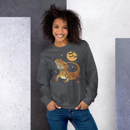 Bearded Dragon Halloween Sweatshirt, Dragon Mom Gift, Bearded Dragon Sweater, Reptile Mom Shirt, Bearded Dragon Gift, Beardie Sweats