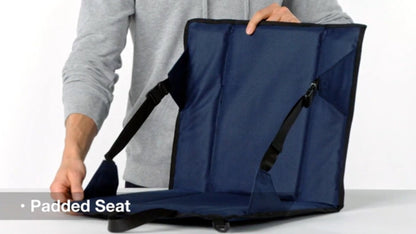 Personalized Hockey Stadium Seat, Padded, School PE Seat, Embroidered Name, Mom Parent Gift, Sports Coach Gift, Soft Chair, Monogrammed