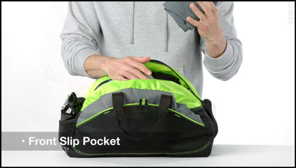 Personalized Kids Darts Duffel Bag Gym Bag School PE Contrast Piping and Stitching Embroidered with Name or Text of Your Choice