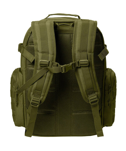 Personalized Tactical Backpack, Range Pack, Loop Panel for Badges Patches, Military, Hydration Port, Embroidered Custom Name