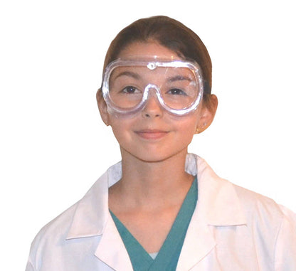 Kids Scientist Lab Coat with Goggles, Eye Protection, Scientist Coat for Experiments, Mad Scientist Costume, Halloween Gift
