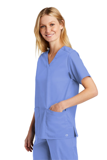 Personalized Womens Lab Coat and Scrubs Set with Custom Embroidered Text or Name, Doctor, Nurse, Veterinarian, Hospital, Medical Apparel