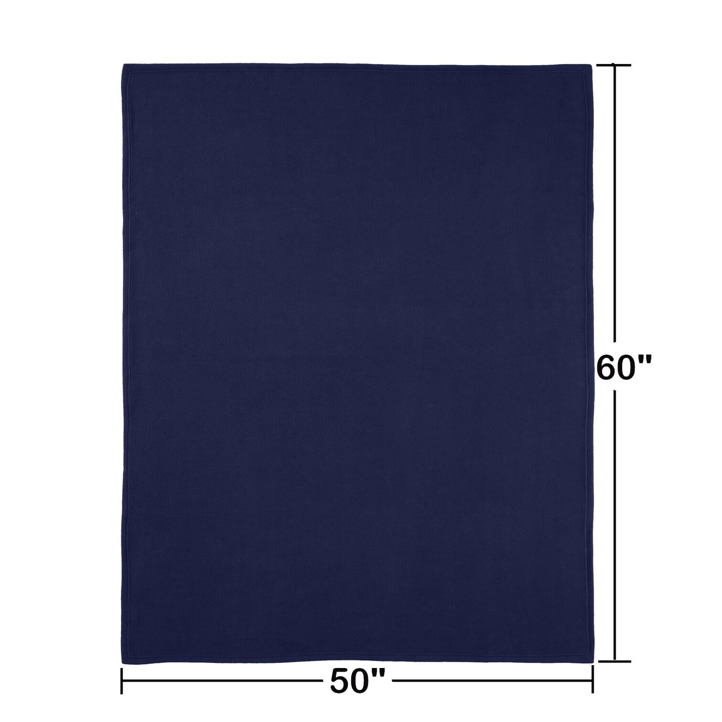 Personalized Fleece Blanket with Carrying Strap, Monogrammed Throw, Embroidered Name, Personalized Mom Bridesmaid Gift, Polyester