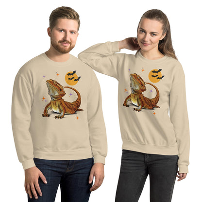 Bearded Dragon Halloween Sweatshirt, Dragon Mom Gift, Bearded Dragon Sweater, Reptile Mom Shirt, Bearded Dragon Gift, Beardie Sweats