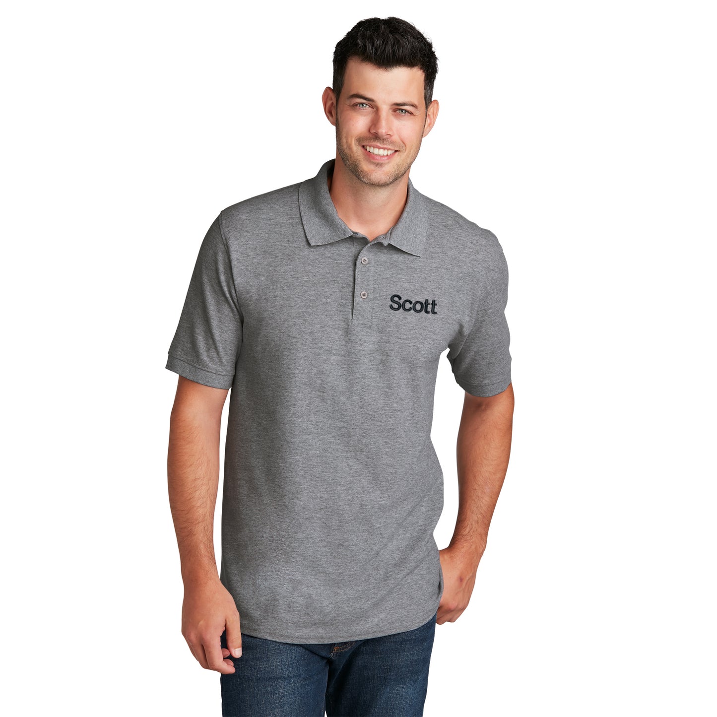 Personalized Mens Polo Shirt, Polo Shirt with Name, Business, Durable Custom Shirt, Dad Gift, Monogrammed Gift, Pique Polo,