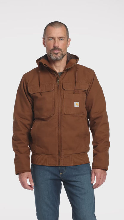 Personalized Carhartt® Full Swing® Washed Duck Active Jacket CECT106980